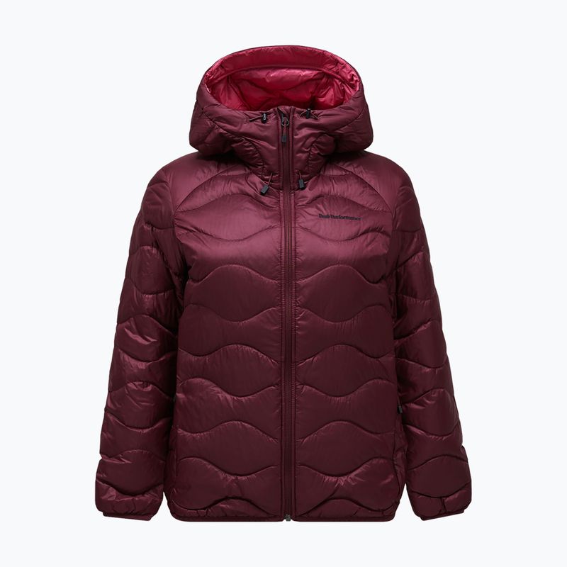 Дамско пухено яке Peak Performance Helium Down Hood Porto/Mountain Blush 6