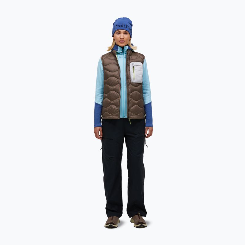 Дамски елек Peak Performance Helium Utility Down terrain tan/antarctica 2