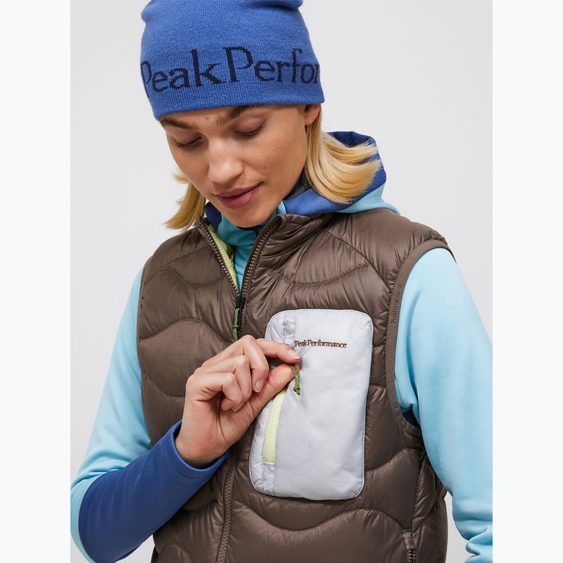 Дамски елек Peak Performance Helium Utility Down terrain tan/antarctica 3