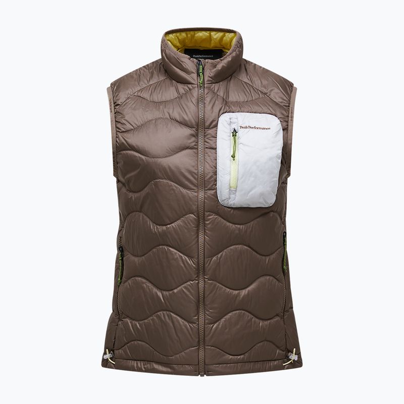 Дамски елек Peak Performance Helium Utility Down terrain tan/antarctica 5
