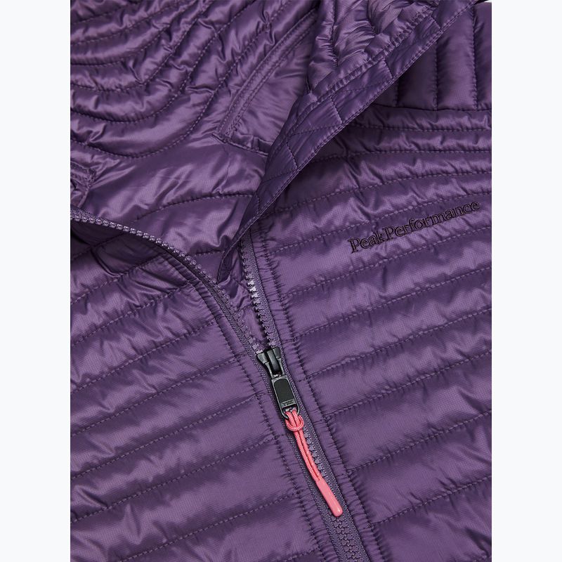 Дамско ватирано яке Peak Performance Monolight Synthetic Hood montana grape 8