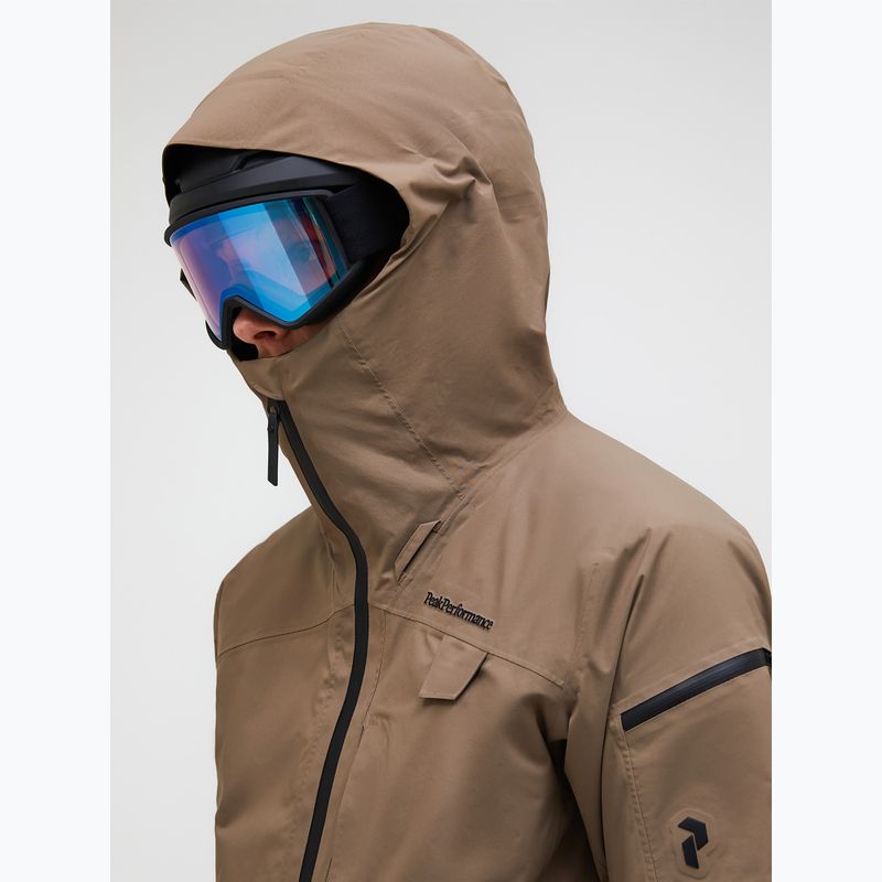 Мъжко яке Peak Performance Alpine GTX 2L Insulated Shell terrain tan 4