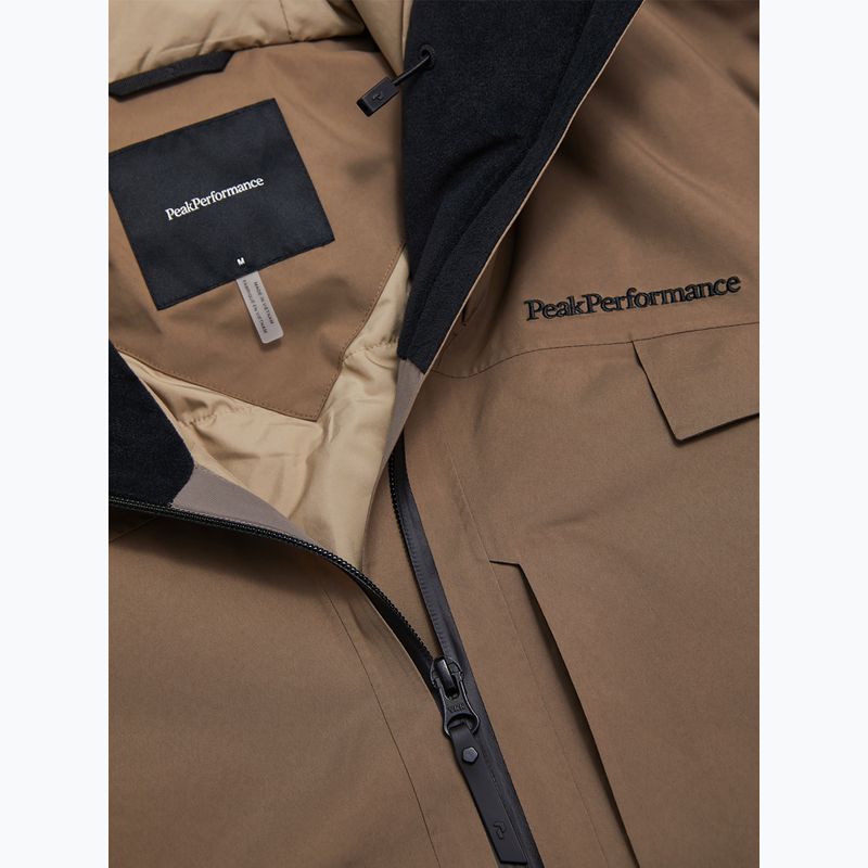 Мъжко яке Peak Performance Alpine GTX 2L Insulated Shell terrain tan 11