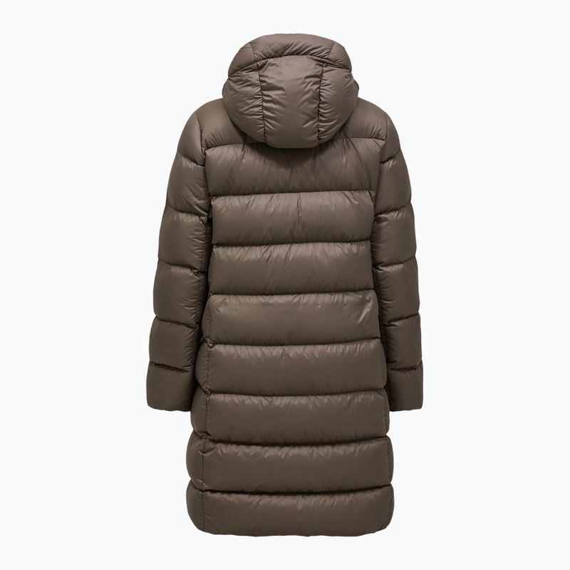 Дамско пухено палто Peak Performance Frost Down Coat terrain tan 2