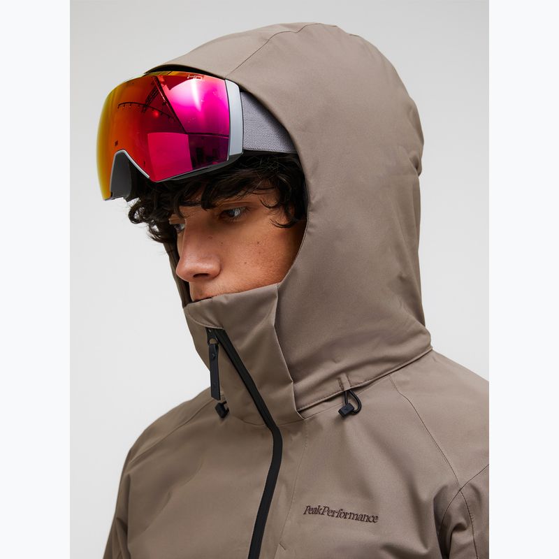 Мъжко скиорско яке Peak Performance Maroon Insulated terrain tan 4