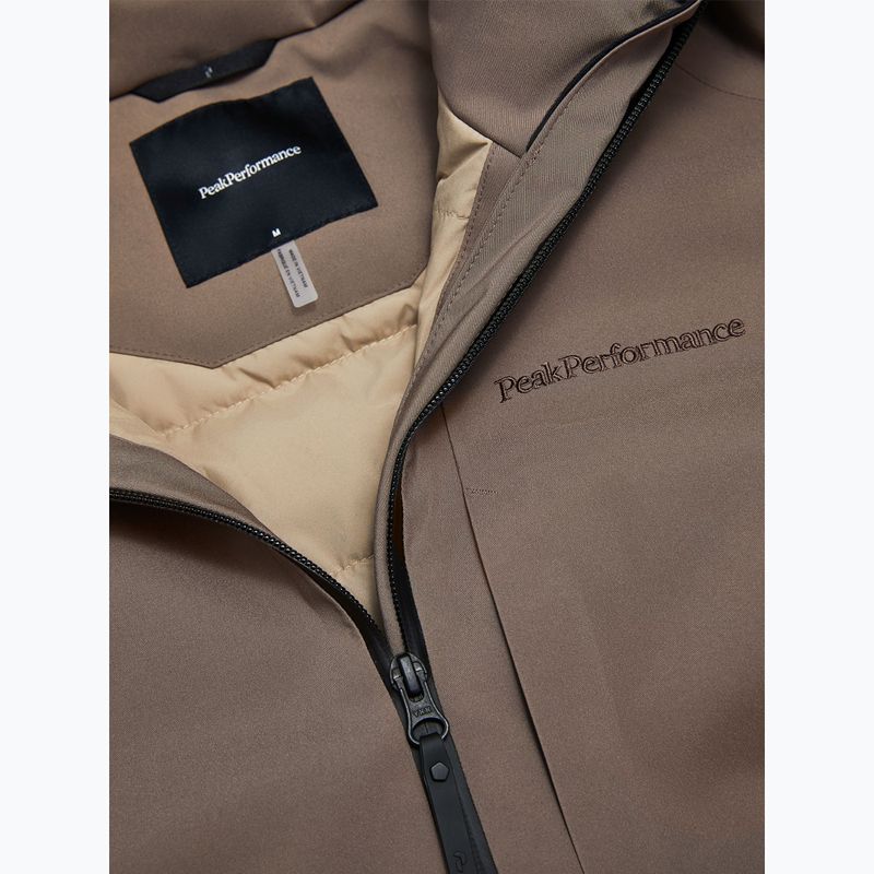 Мъжко ски яке Peak Performance Maroon Insulated terrain tan 9