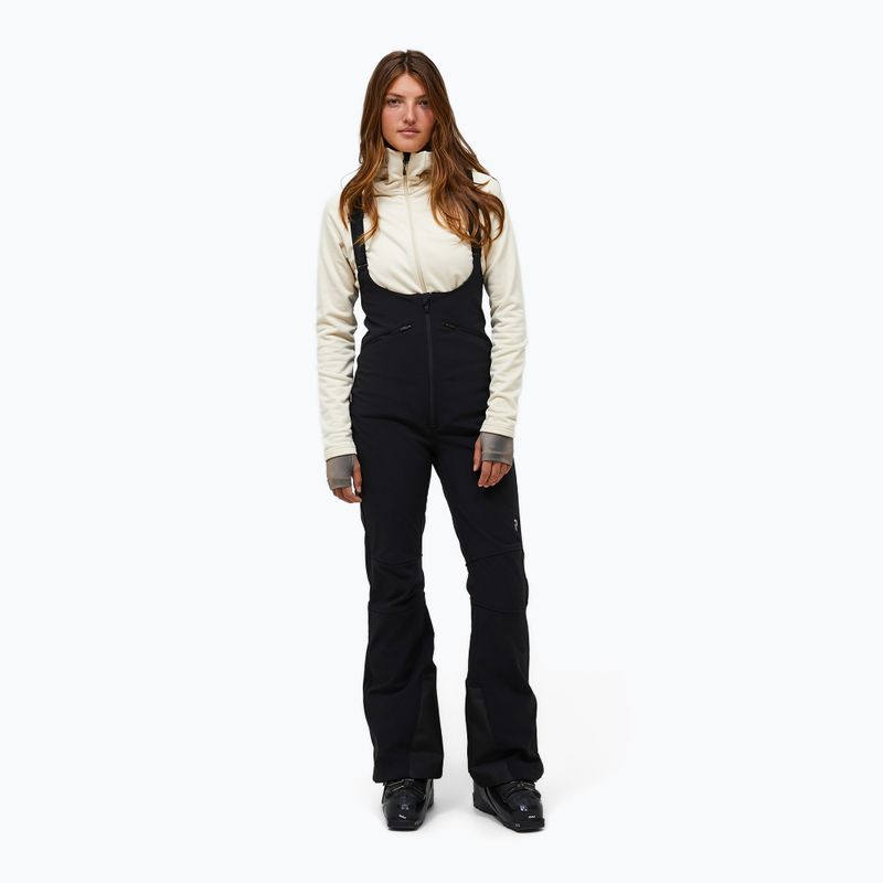 Дамски скиорски панталони Peak Performance Stretch Softshell Bib black