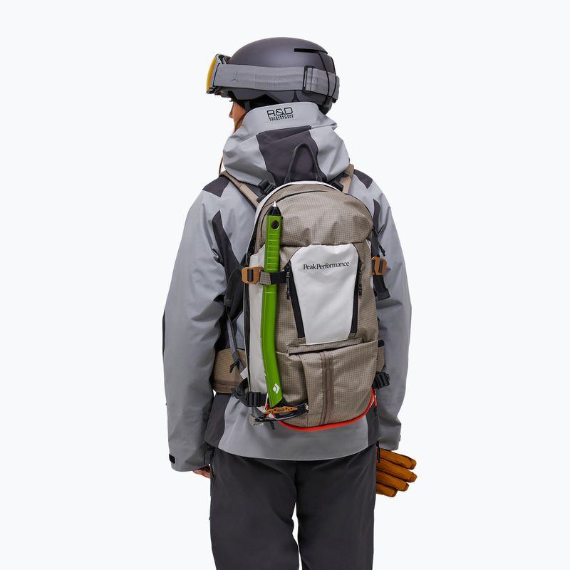 Скиoрска раница Peak Performance Vertical Ski 20 l avid beige/antarctica 2