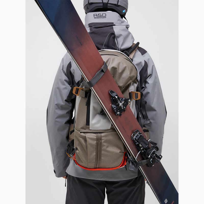 Скиoрска раница Peak Performance Vertical Ski 20 l avid beige/antarctica 4