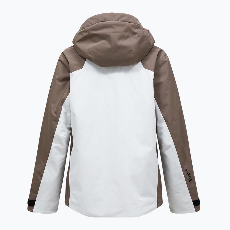 Мъжко скиорско яке Peak Performance Whitelight Hipe 2L Insulated Shell terrain tan/antarctica 2