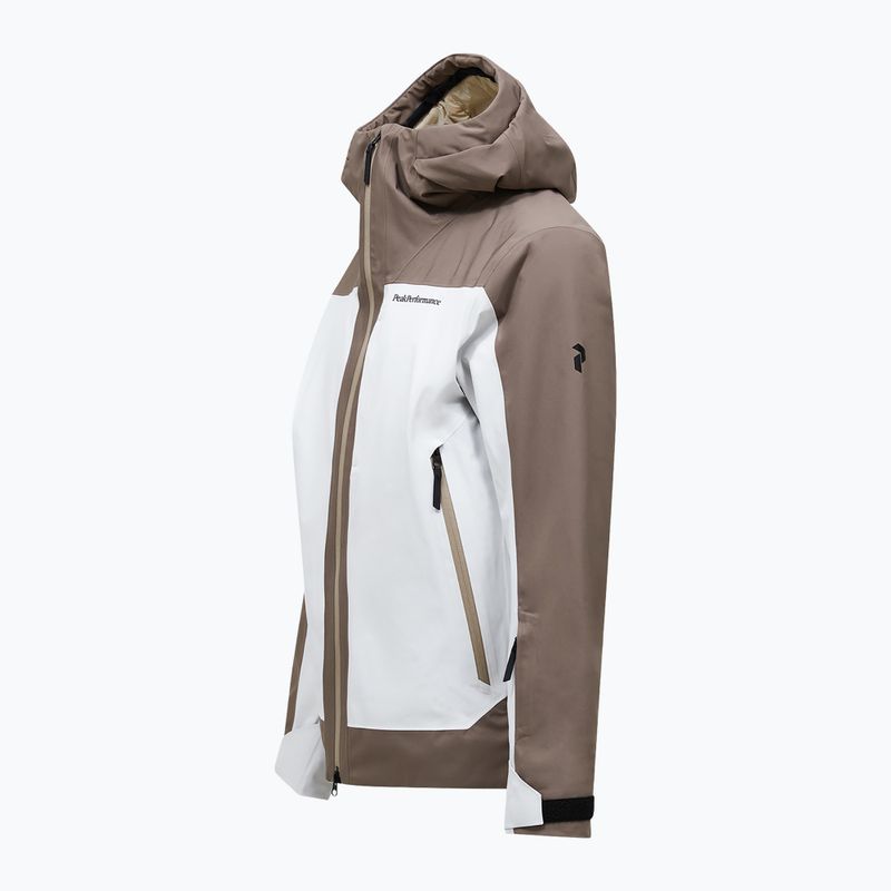 Мъжко скиорско яке Peak Performance Whitelight Hipe 2L Insulated Shell terrain tan/antarctica 3