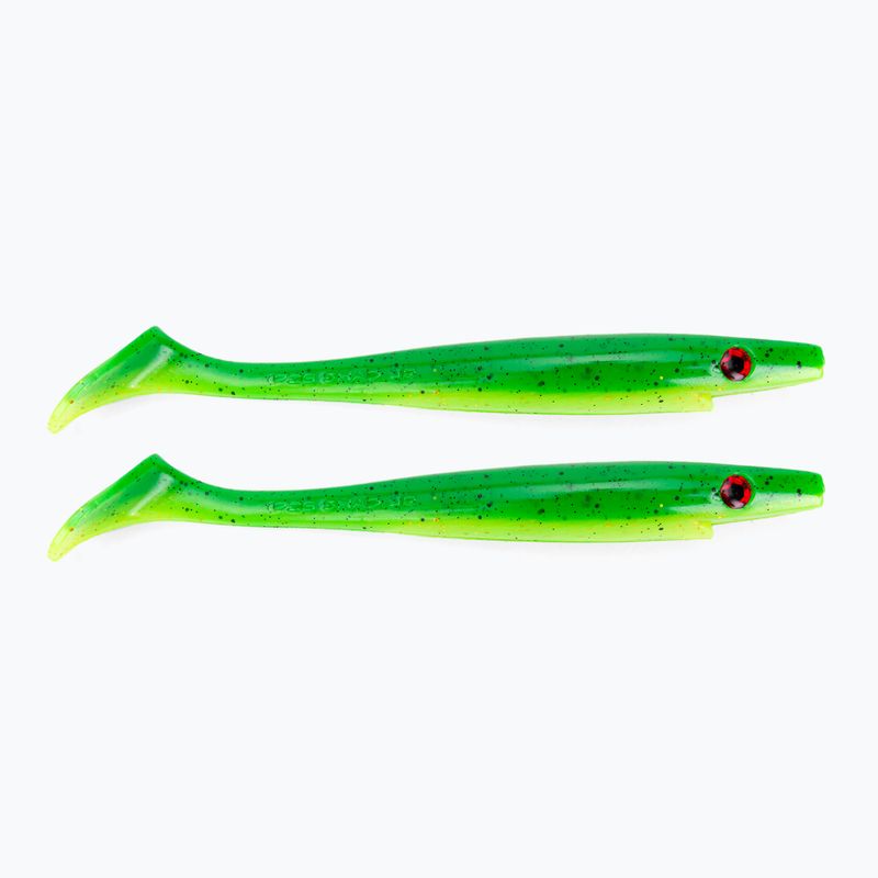 Strike Pro Pig Shad Jr гумена примамка 2 бр. зелена TEV-SP172C-102