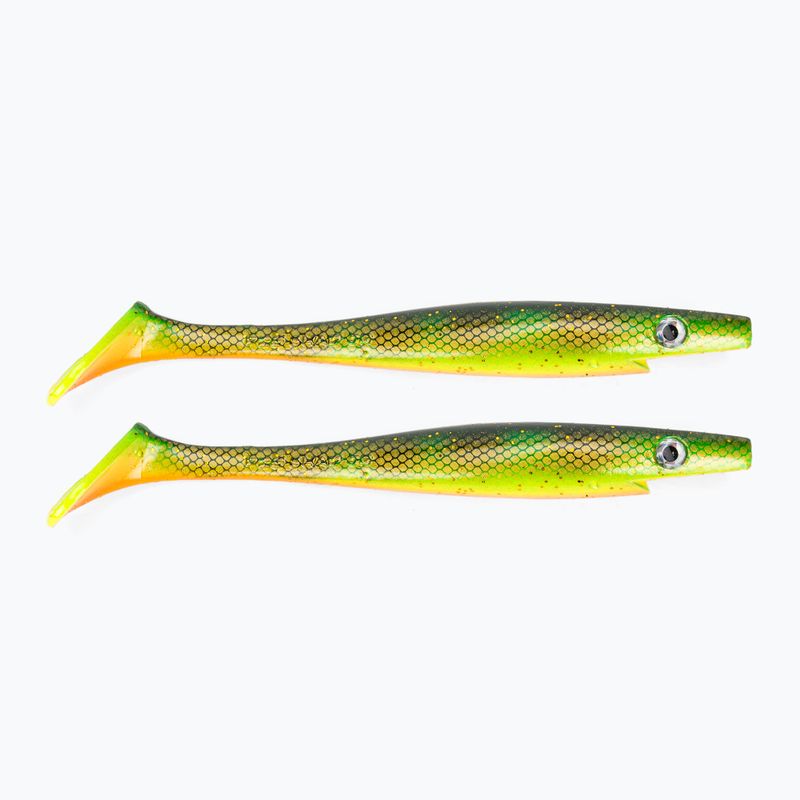 Strike Pro Pig Shad Jr гумена примамка 2 бр. златна TEV-SP172C-C039