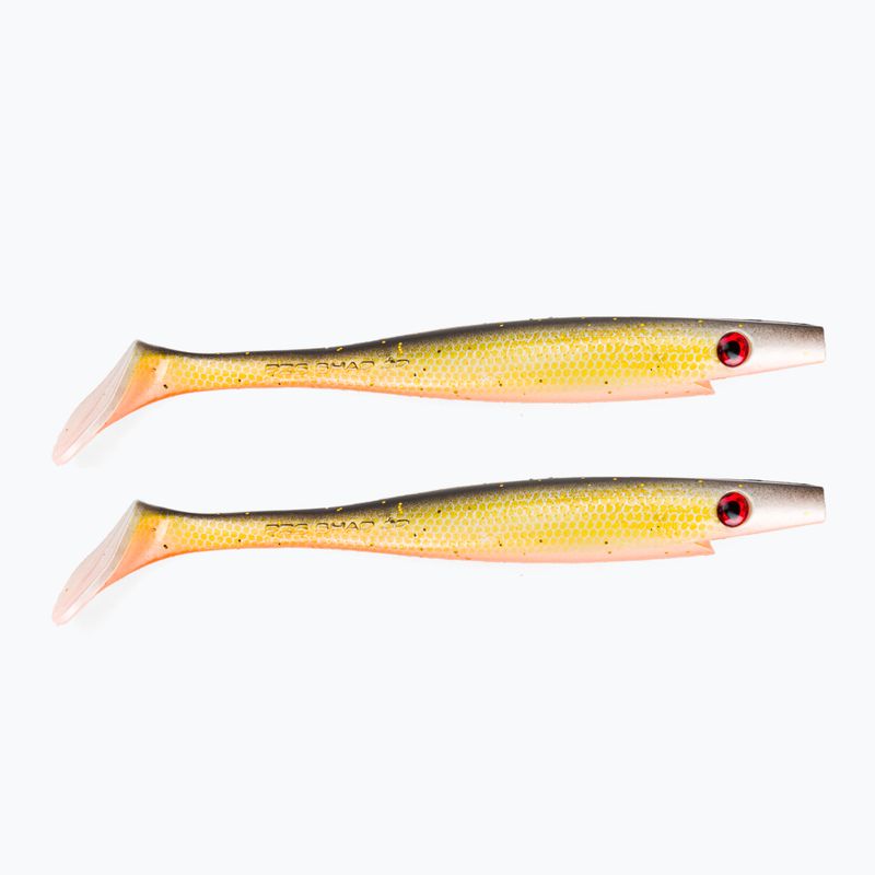 Strike Pro Pig Shad Jr гумена примамка 2 бр. жълта TEV-SP172C-C041