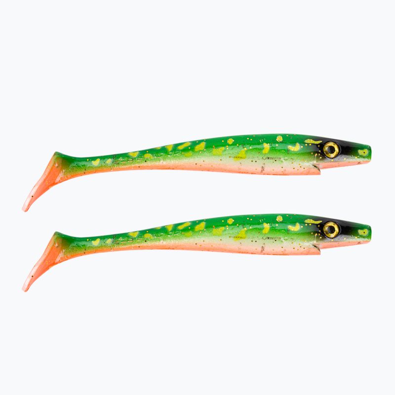 Strike Pro Pig Shad Jr гумена примамка 2 бр. зелена TEV-SP172C-C450