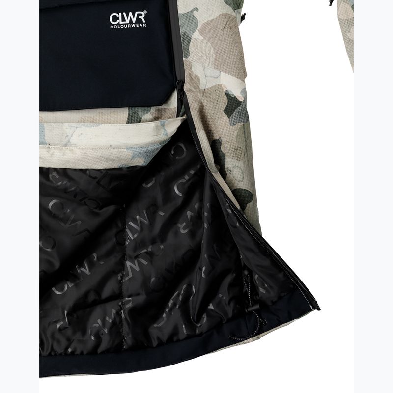 Мъжко яке за сноуборд Colourwear Foil Anorak water camo 4