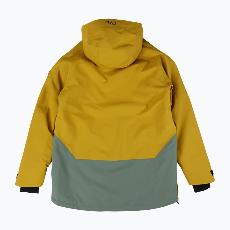 Мъжко яке за сноуборд Colourwear Signature Anorak yellow 2