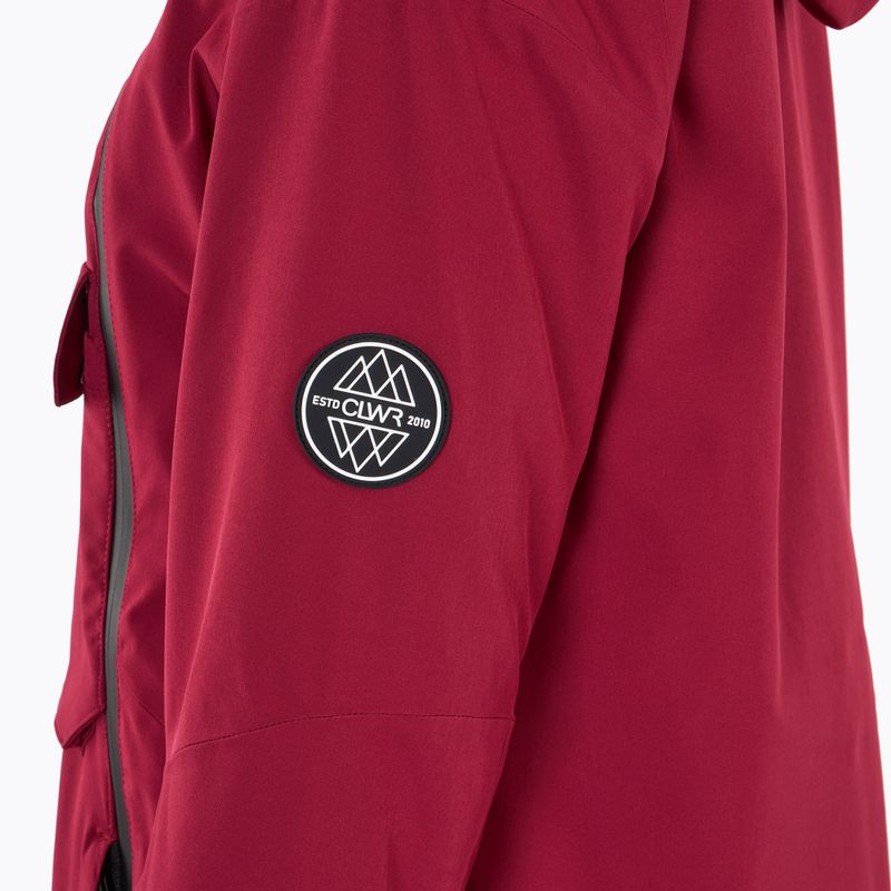 Дамско яке за сноуборд Colourwear Cake Anorak 2.0 rasberry red 5