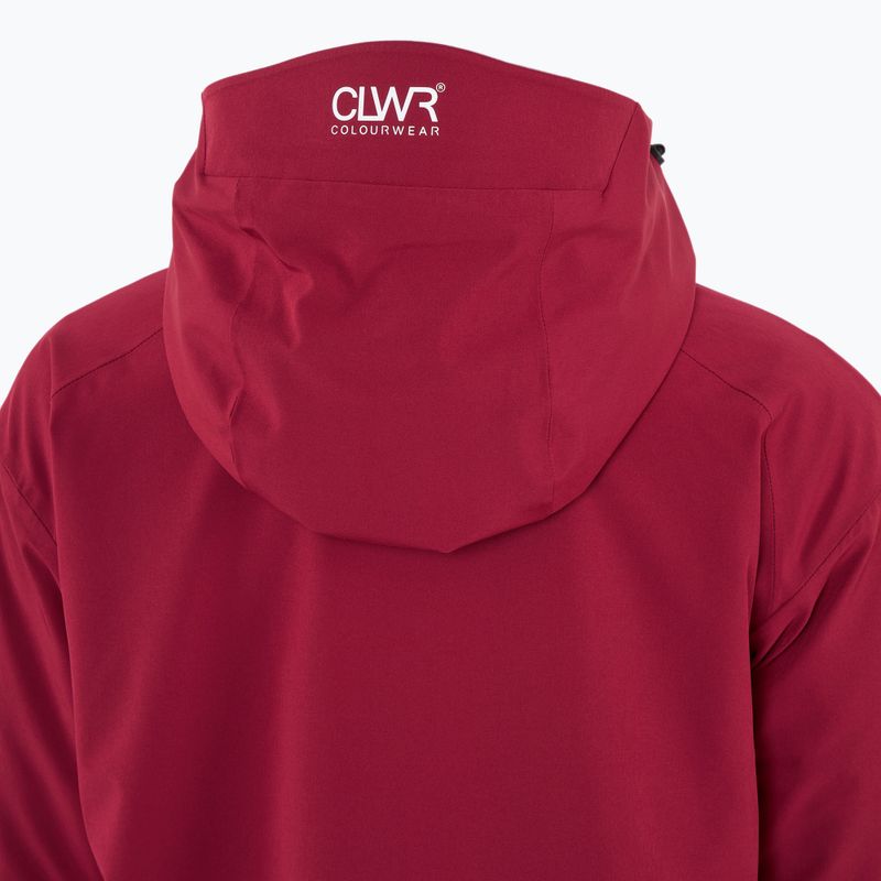 Дамско яке за сноуборд Colourwear Cake Anorak 2.0 rasberry red 6