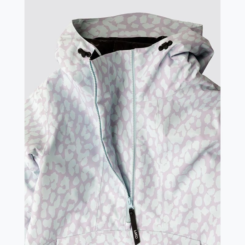 Kurtka snowboardowa damska Colourwear Homage Anorak 2.0 leo lilac 3