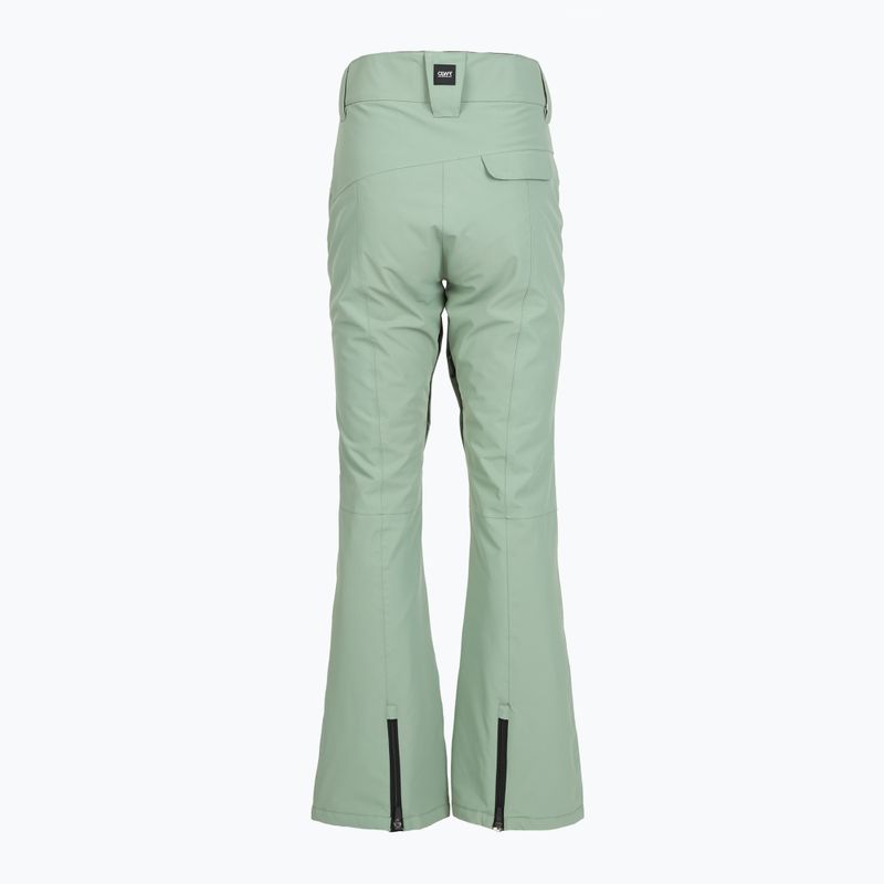 Дамски панталони за сноуборд Colourwear Cork lt sage 2