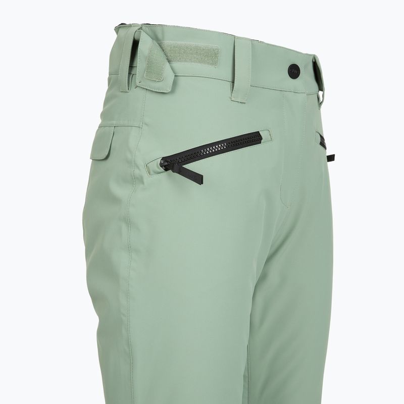 Дамски панталони за сноуборд Colourwear Cork lt sage 4