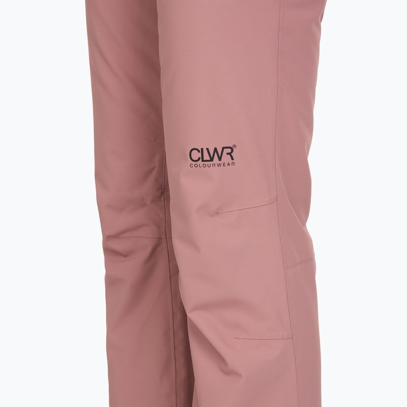 Дамски панталони за сноуборд Colourwear Cork dk rose 11
