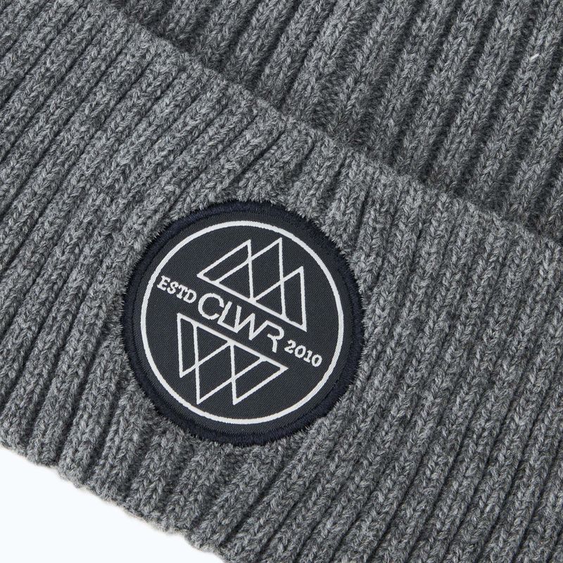 Зимна шапка Colourwear Bonk Badge grey mel 3