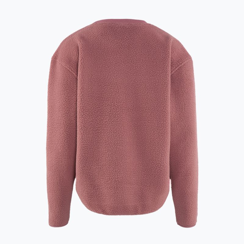 Дамски суитшърт Colourwear Snug Pile Crew dk rose 2