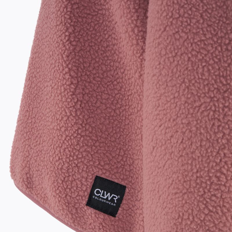 Дамски суитшърт Colourwear Snug Pile Crew dk rose 3