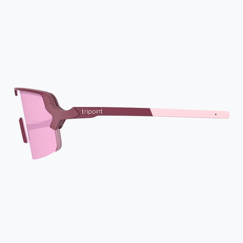 Слънчеви очила Tripoint 008 Lake Prespa matt burgundy/brown/pink multi 3
