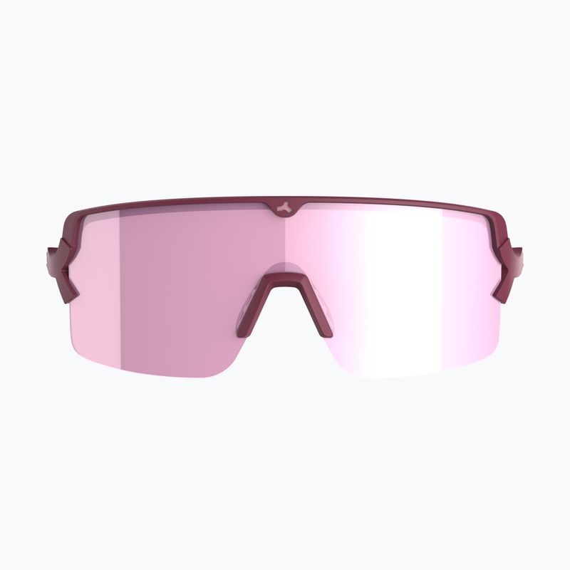 Tripoint 009 Lake Prespa Малки матови слънчеви очила бордо/кафяво/розово 2