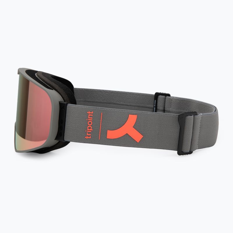 Скиорски очила Tripoint 109 Tumba Peak Small matt grey/brown/peach multi 4