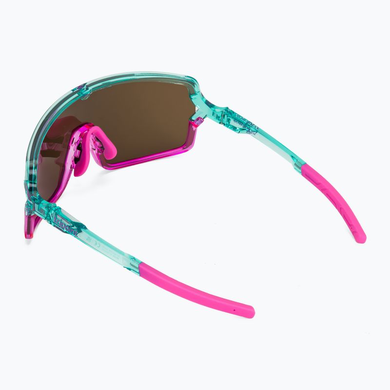 Слънчеви очила Tripoint 008 Lake Prespa X crystal neon turquoise/brown/pink multi 2