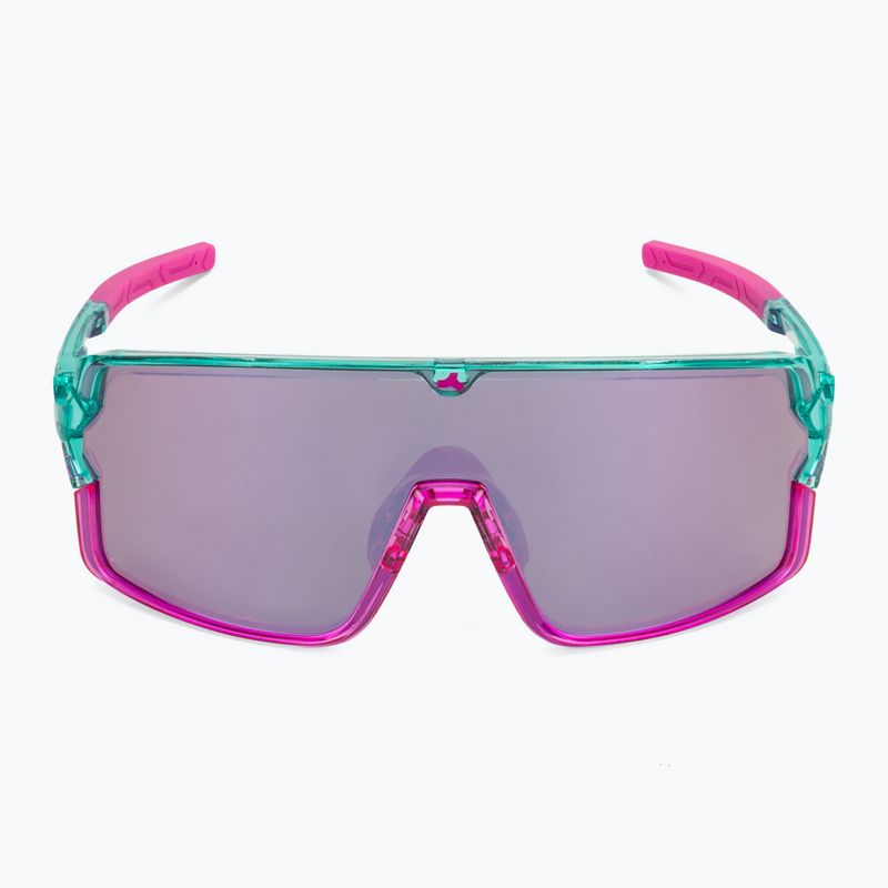 Слънчеви очила Tripoint 008 Lake Prespa X crystal neon turquoise/brown/pink multi 3