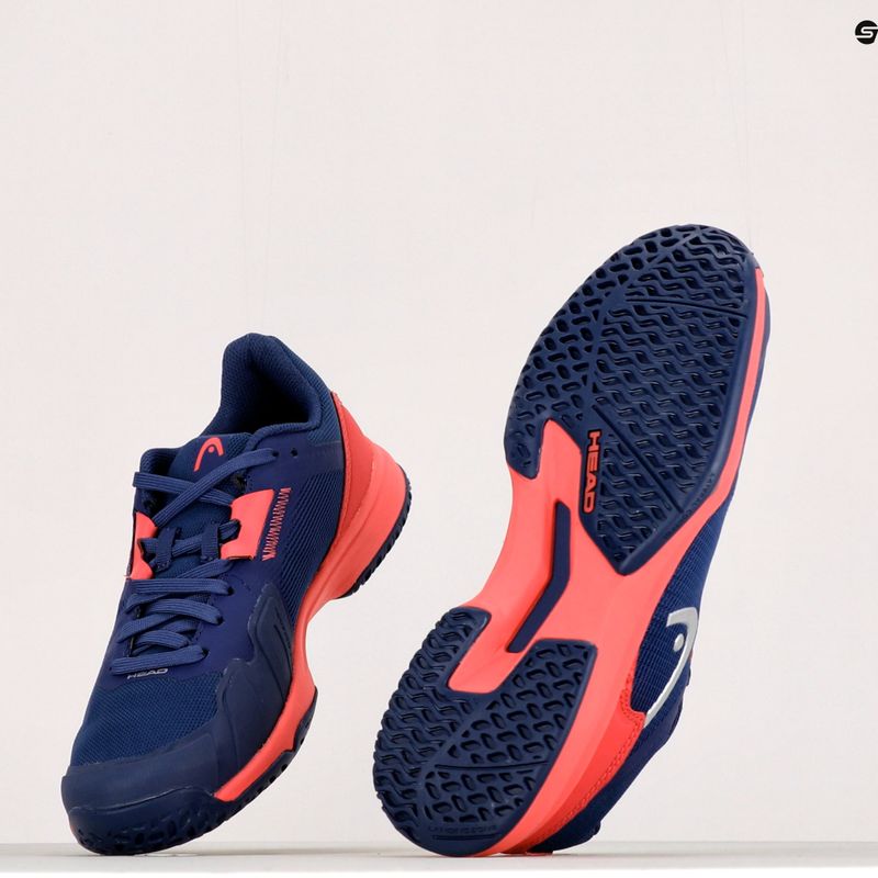 Дамски обувки за тенис HEAD Sprint Team 3.5 dark blue/azalea 9