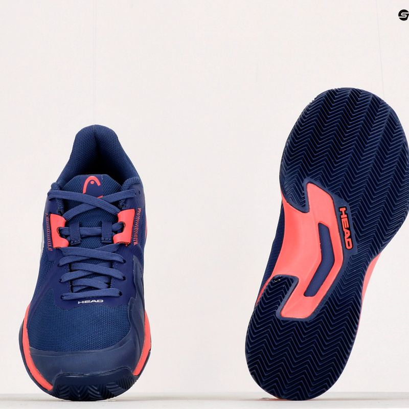 Дамски обувки за тенис HEAD Sprint Team 3.5 Clay dark blue/azalea 9