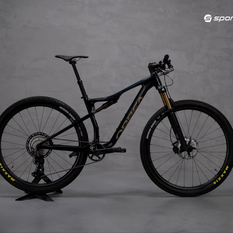 Orbea Oiz M-Pro TR син планински велосипед 16