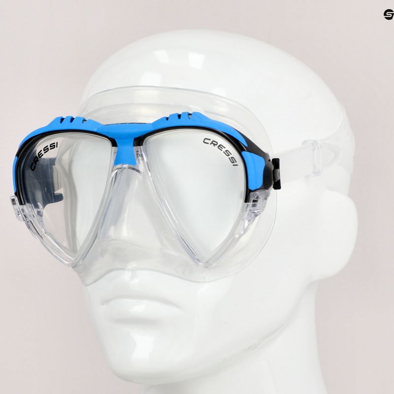 Маска за гмуркане Cressi Matrix Blue DS301020 8