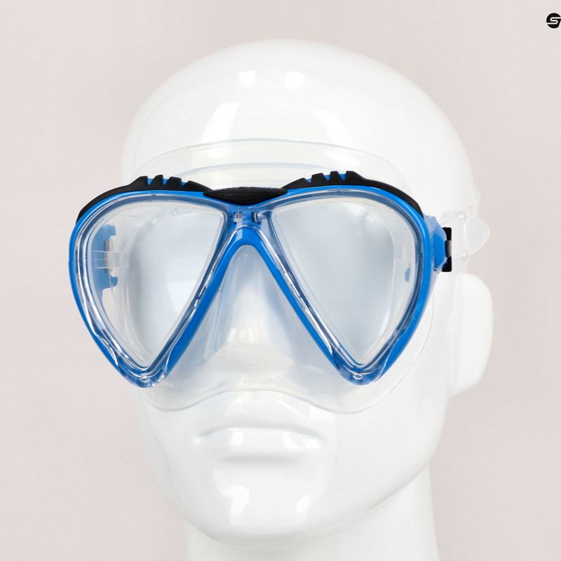 Маска за гмуркане Cressi Lince blue DS311020 7