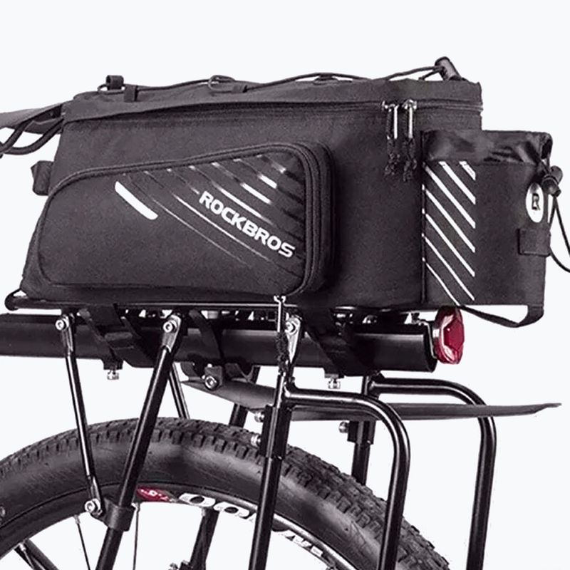 Чанта за багажник на велосипед Rockbros A9-BK Bicycle Pannier Bag black 3