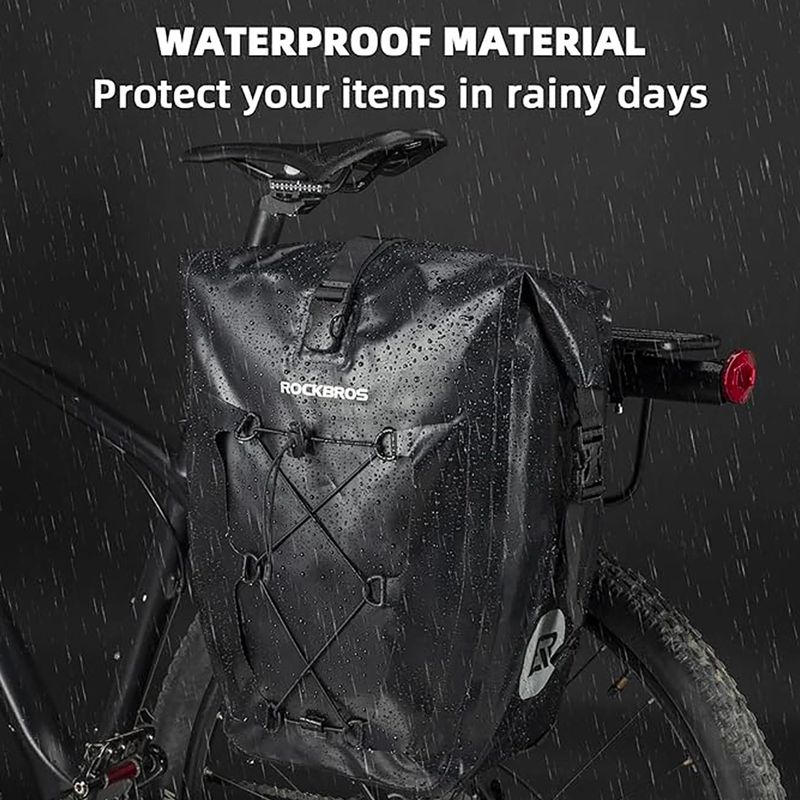 Велосипедни дисаги Rockbros 30140022001 Bicycle Pannier Bag 2pcs black 5