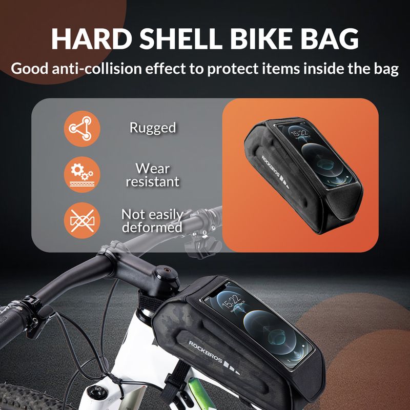 Чанта за велосипедна рамка Rockbros 30120064 Bike Tube Bag camouflage 7