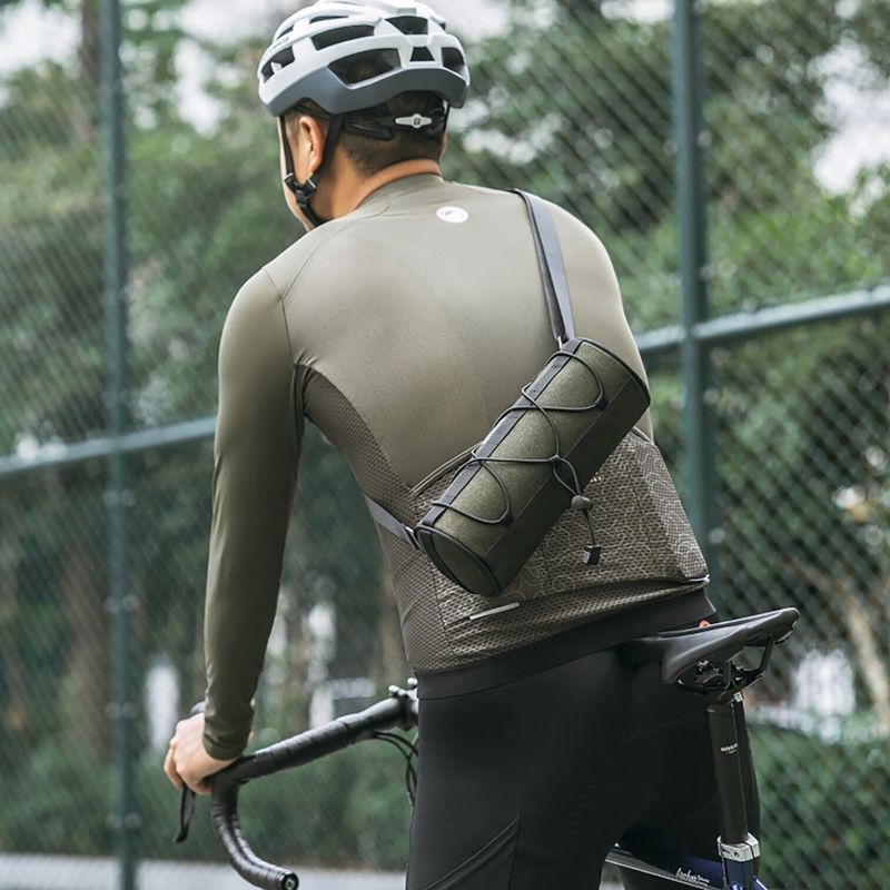 Велосипедна чанта Rockbros 30110049001 Bike Front Bag 2 l green/black 12