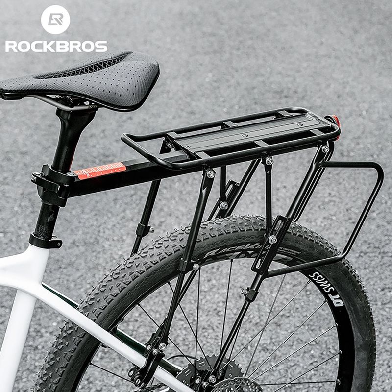 Велосипеден багажник  Rockbros 33210004001 Bike Rear Rack black 4