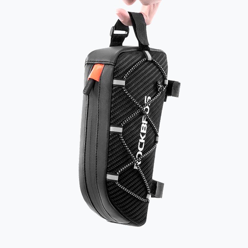 Чанта за велосипедна рамка Rockbros 039BK Bike Tube Bag 1 l black 7