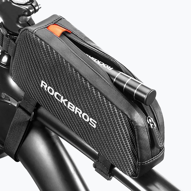 Чанта за велосипедна рамка Rockbros 039BK Bike Tube Bag 1 l black 8