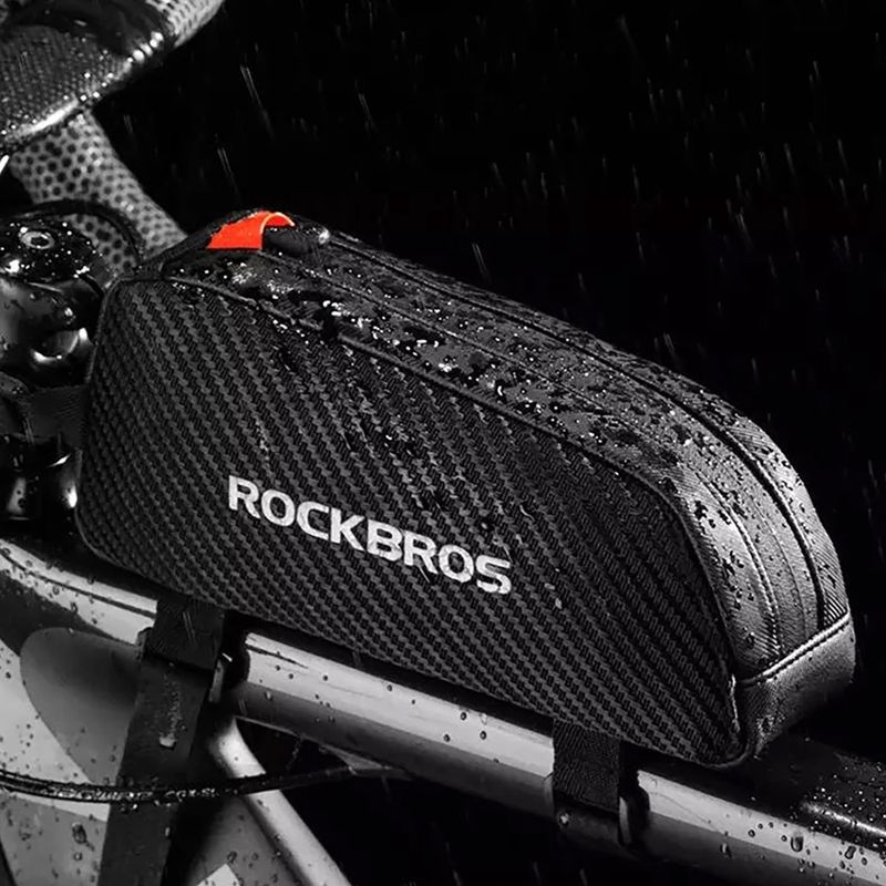 Чанта за велосипедна рамка Rockbros 039BK Bike Tube Bag 1 l black 10