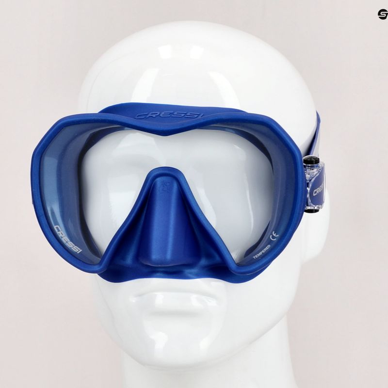 Маска за гмуркане Cressi Z1 синя DN410020 7