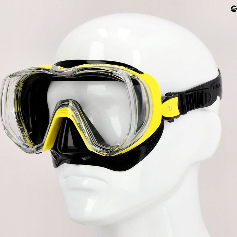 TUSA Tri-Quest Fd маска жълта M-3001 5